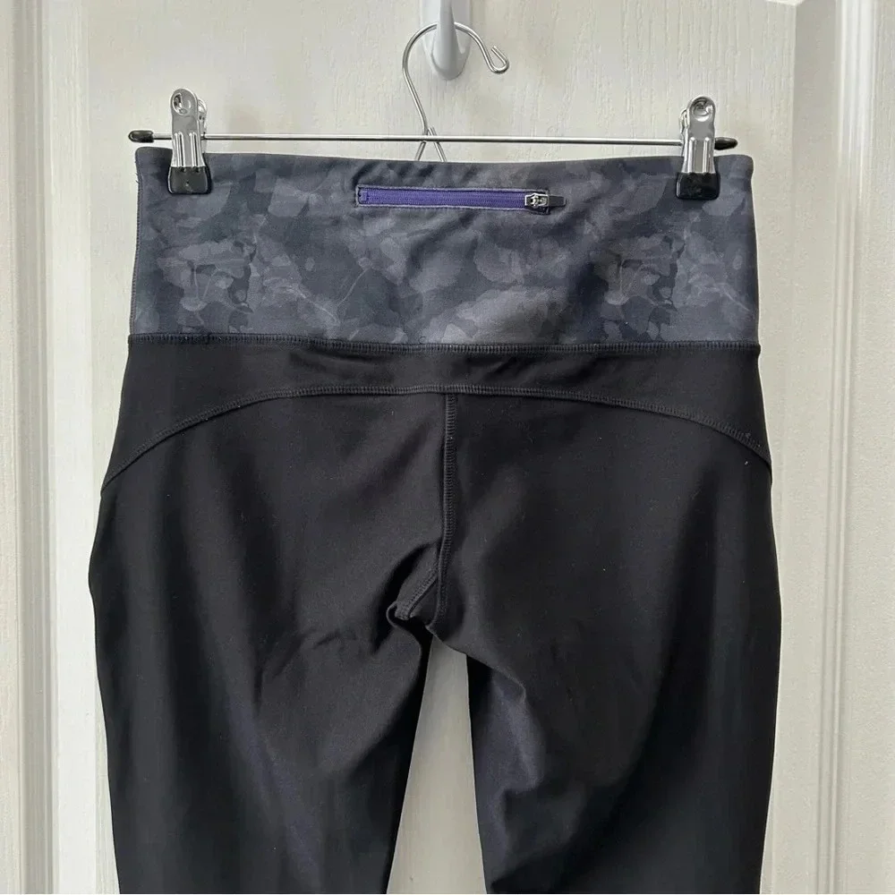 Ricki’s Workout  Leggings Gym Activewear Black Grey Size XS - Picture 8 of 16